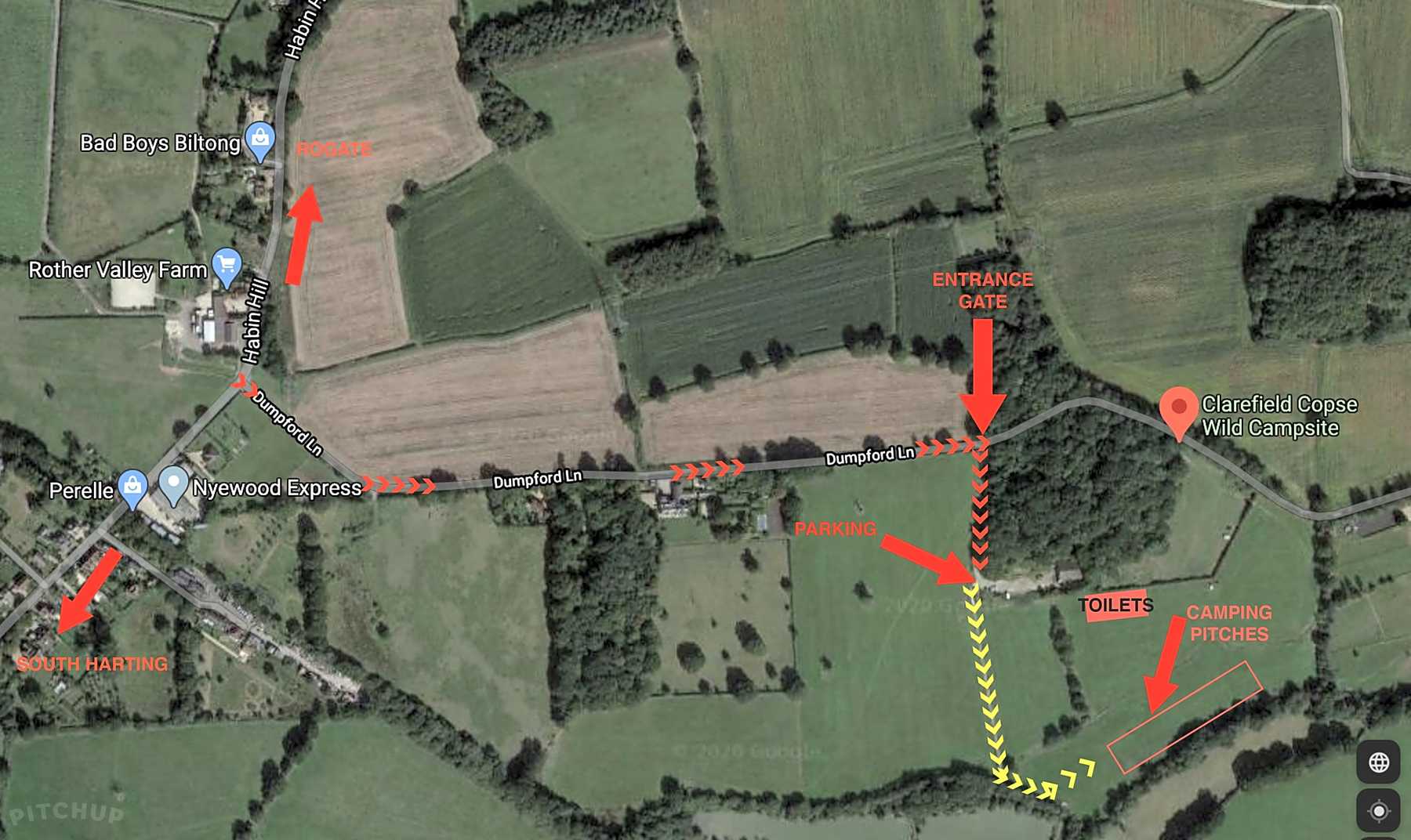 Clarefield Copse Wild Camping Petersfield Updated 2021 Prices Pitchup