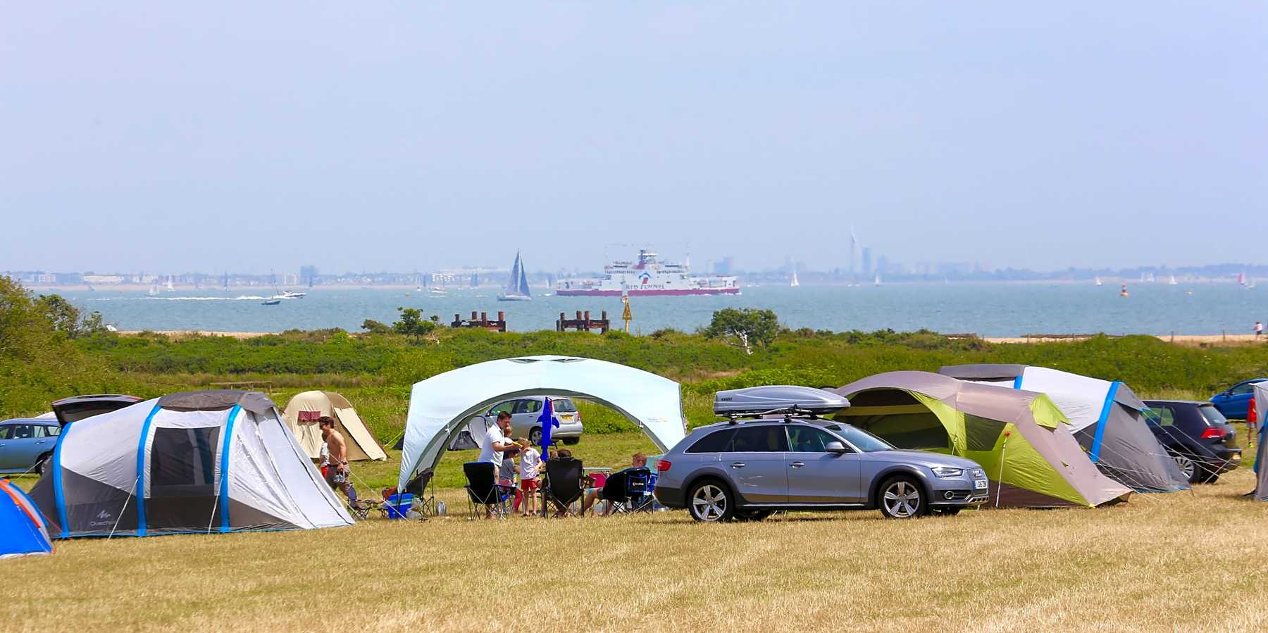 Lepe Beach Campsite Southampton Pitchup