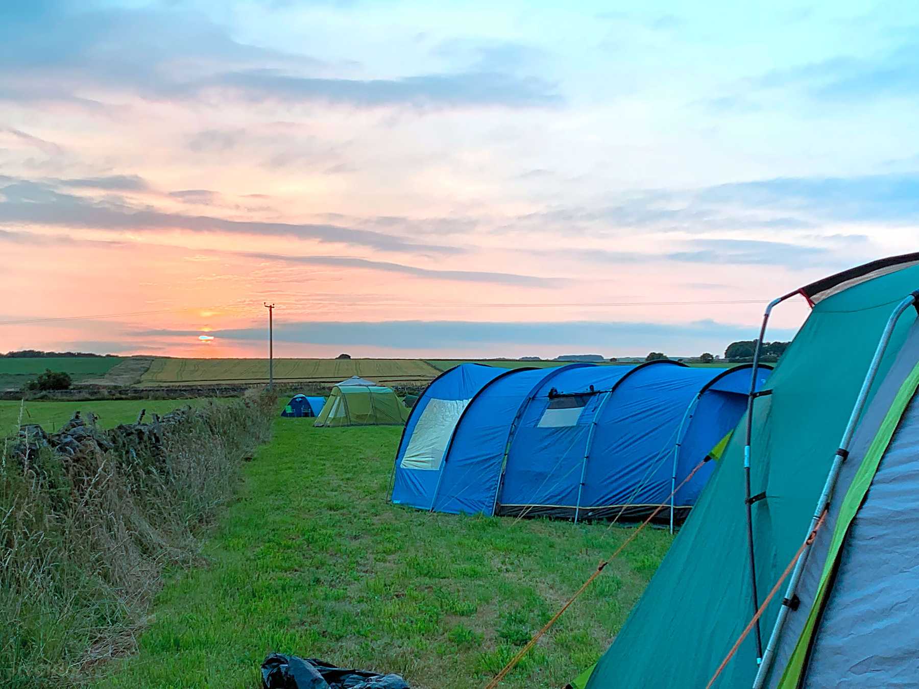 Wild Camping At Barkerfields Farm Bakewell Pitchup