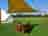 Roe Deer Fields: Outside each bell tent