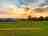 Tin Barn: Visitor image of the sunset view from their pitch