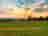 Tin Barn: Visitor image of the sunset view from their pitch
