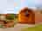 Nethercraig Holiday Park: Camping pod with picnic bench