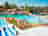 Camping La Côte des Roses: Pool and sun deck