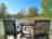 Rookery Meadow: The view from your decking and dining spot, lit in the evening by solar lights
