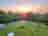 Tile Barn Outdoor Centre: View from the climbing tower at sunset. Spacious pitches.