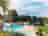 Camping Bois de Valmarie: Swimming pool overlooking the Mediterranean