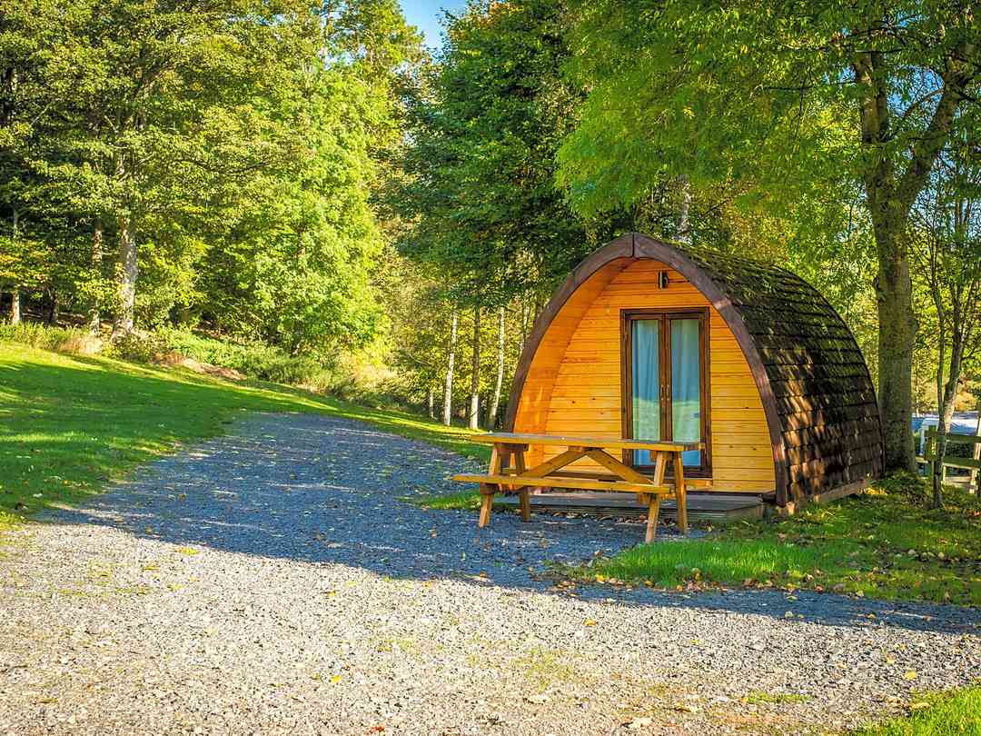 Lowther Holiday Park: Camping pod in the trees