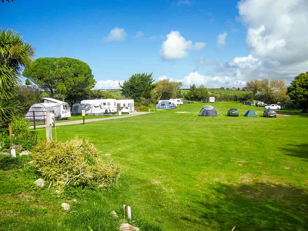 Foxdale Campsite: Grass pitches