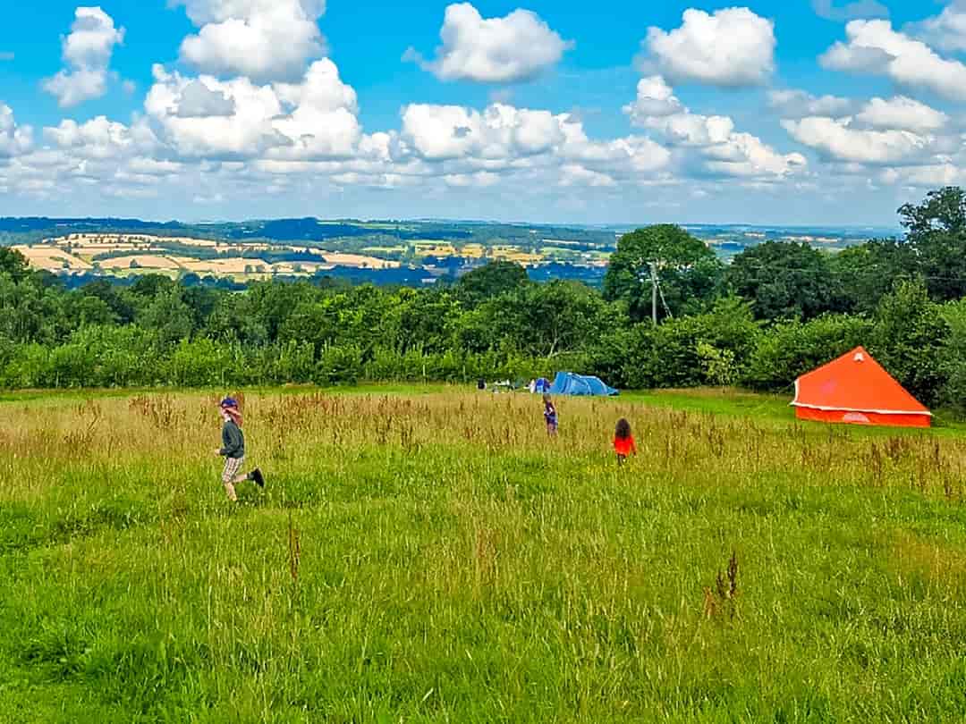 Fire Beacon Camping: Visitor image of the view from the site