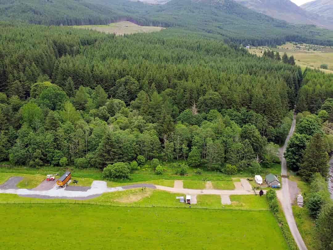 Moyle Park Campsite: Over View of camp site