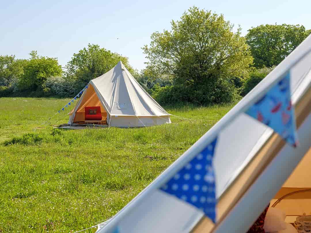 Blanca's Bell Tents at Courtyard Farm: Bell tents