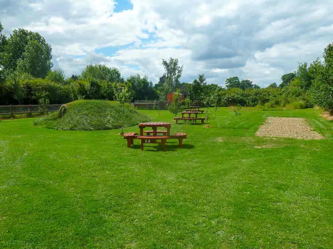 The Secret Garden Touring Park: Hobbit Hill picnic area