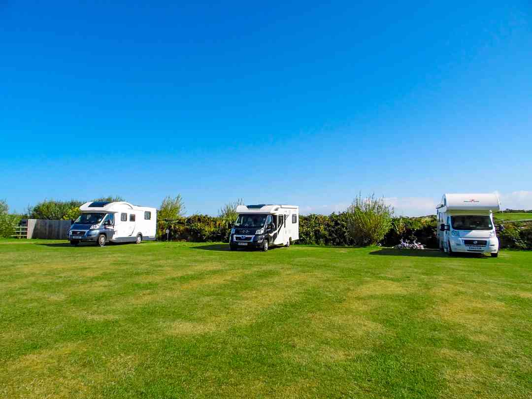 Ty-newydd Farm: Camping field