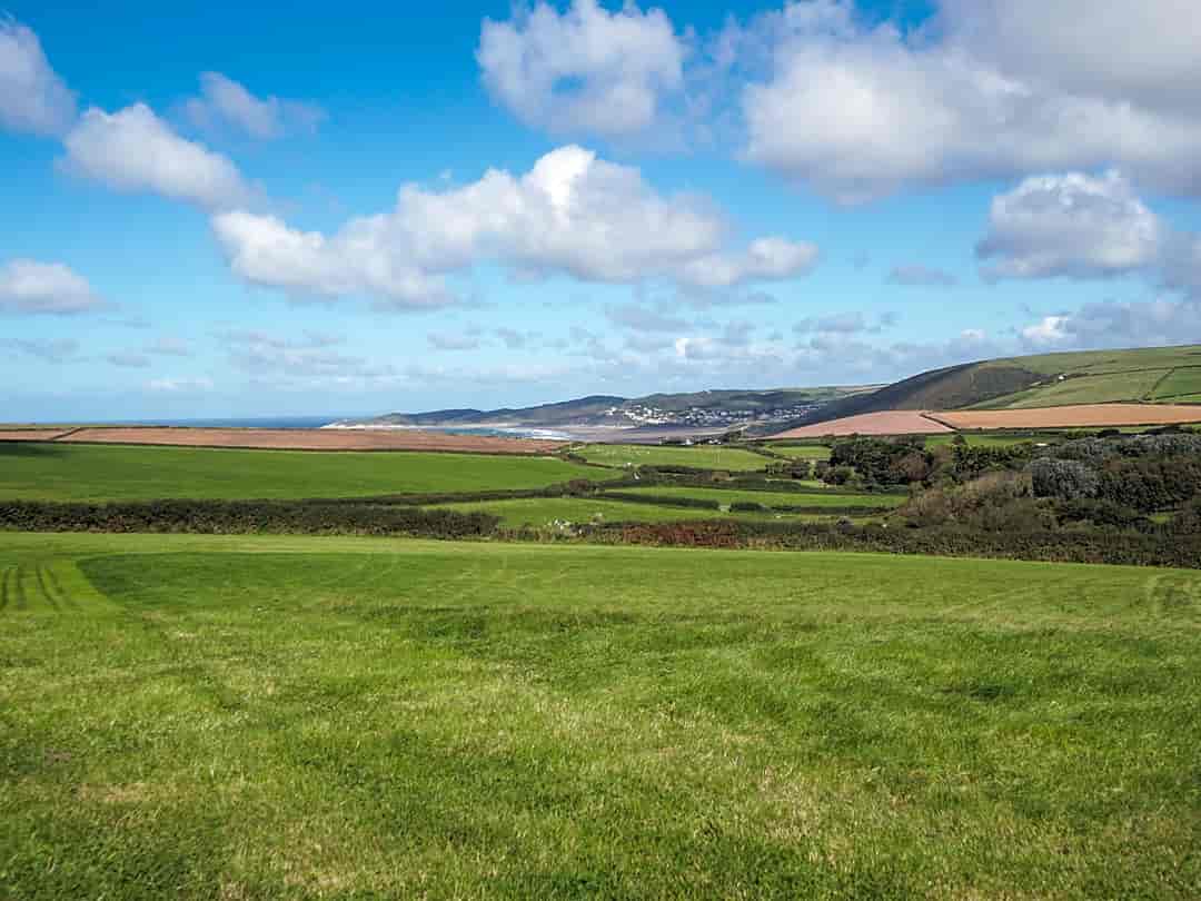 Combas Farm: Another view from the top pitching field