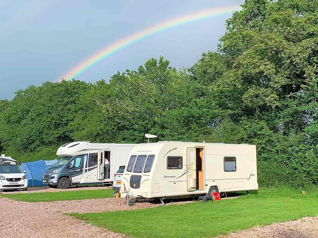 Oakmoor Touring Park: Touring pitches