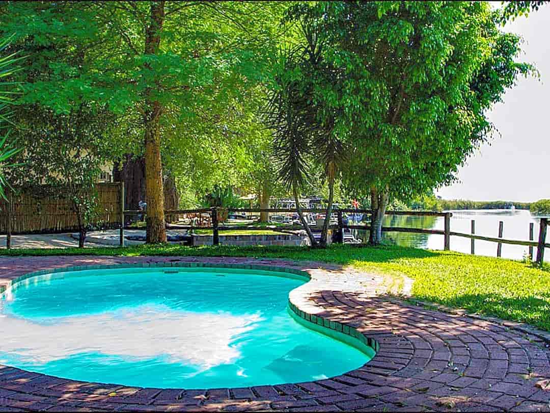 Swamp Stop: Outdoor swimming pool