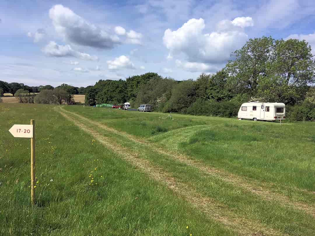 Kingsettle Camping Retreat: View of the site