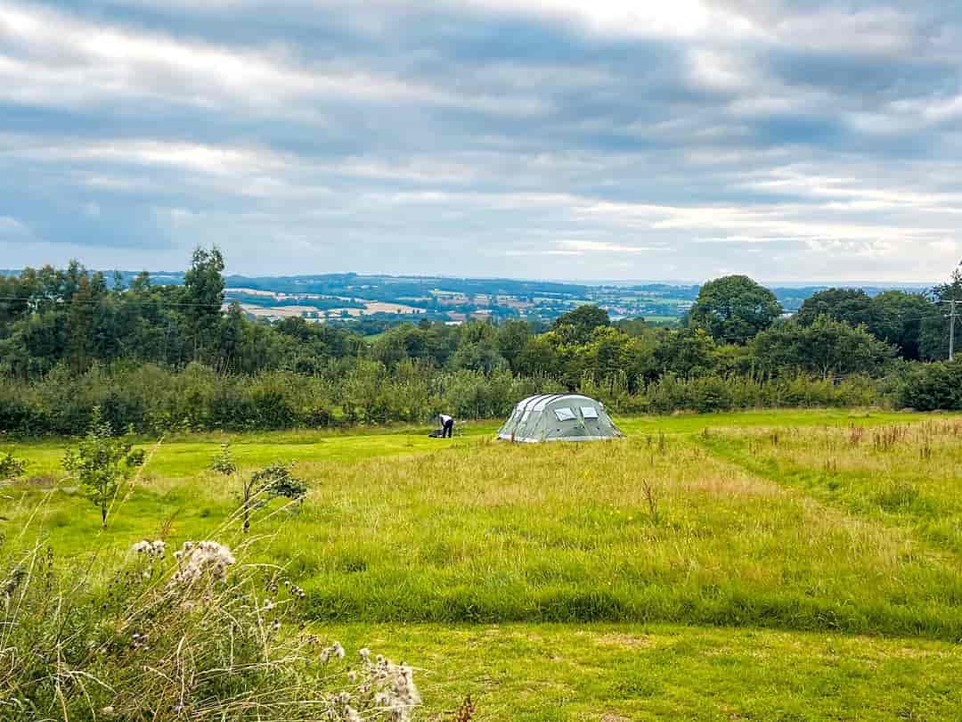 Fire Beacon Camping: Visitor image of the view from the site, better in real life but just gorgeous