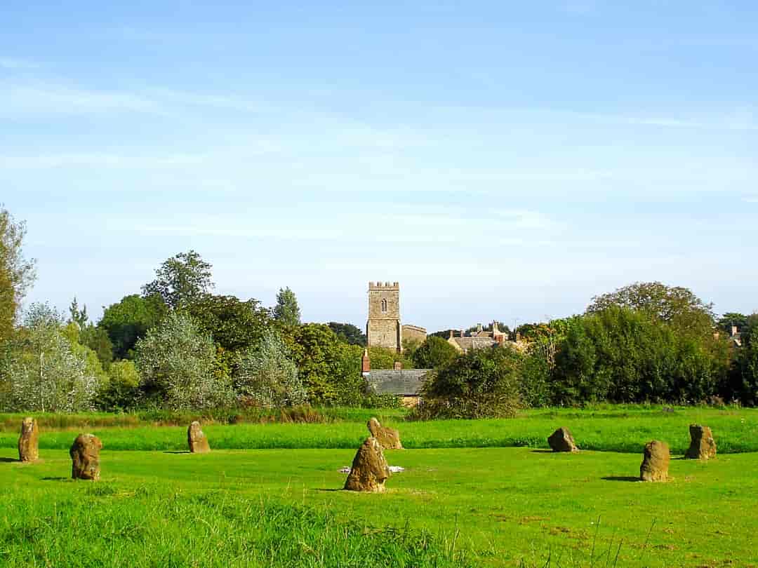 Cotswolds Camping: Stone circle