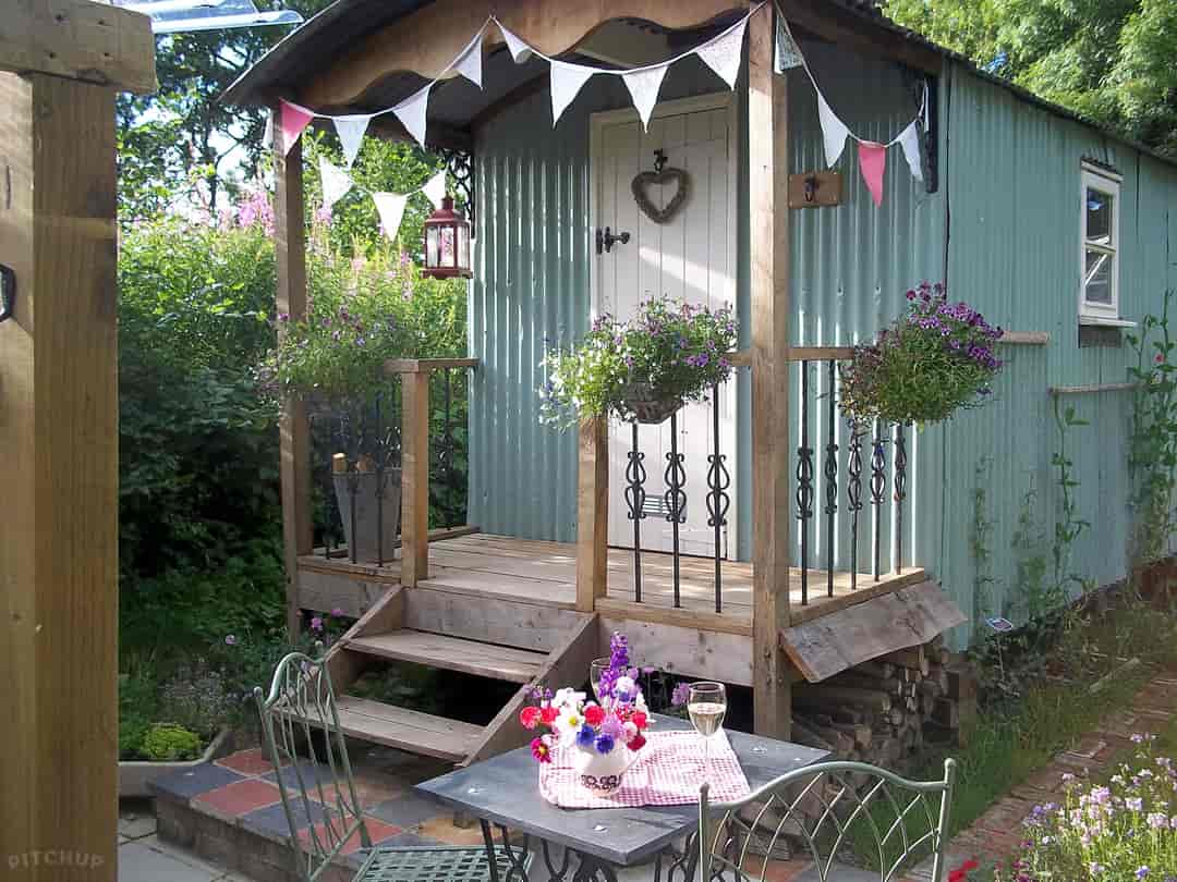 Teifi Meadows: Glamping in the hut