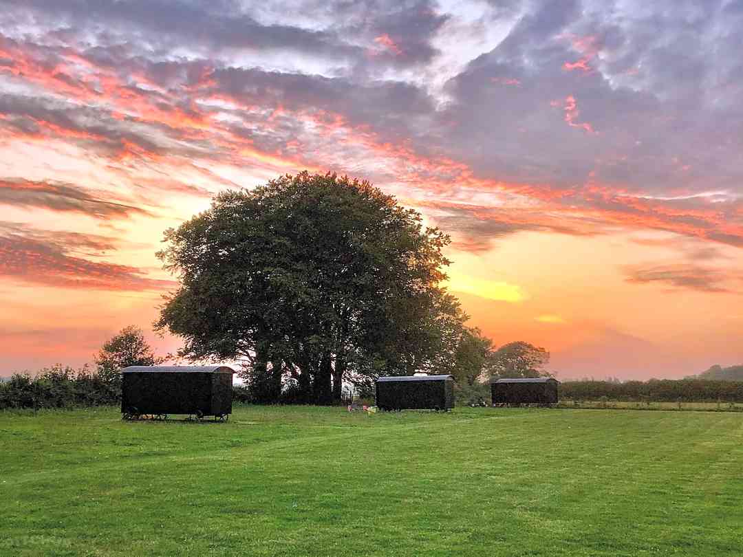 At The Cowshed: Visitor image of the lovely sunset