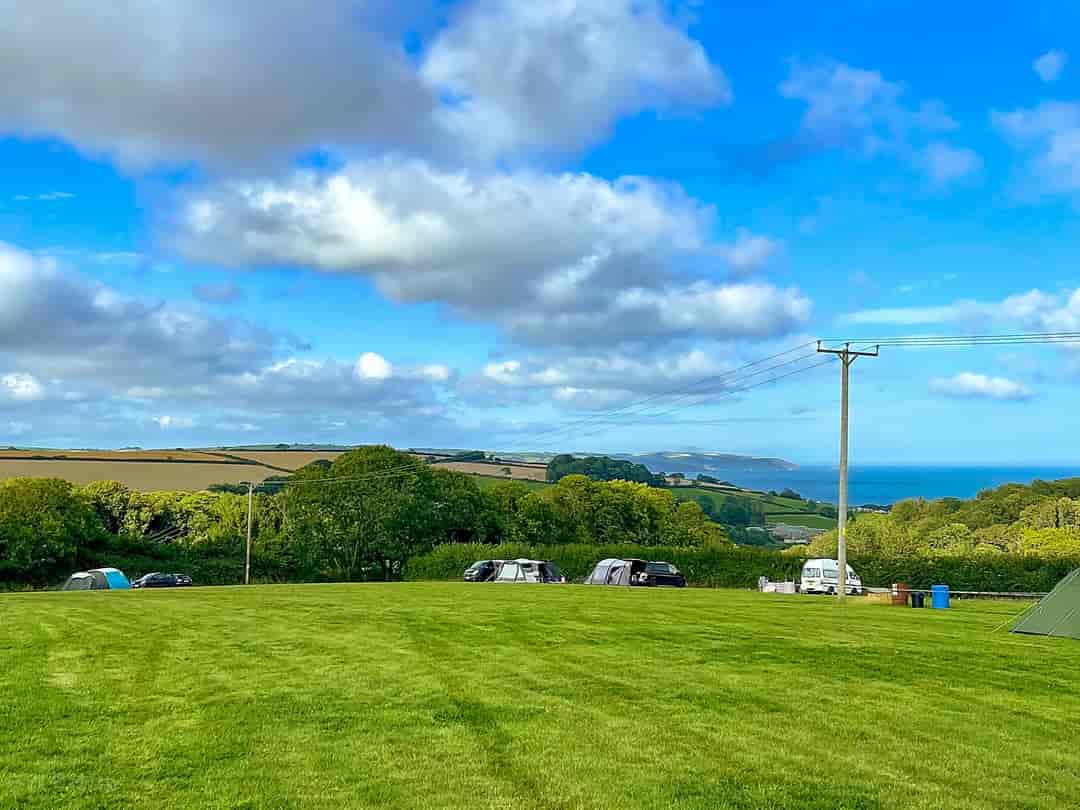 Mattiscombe Farm Camping: Visitor image of their view