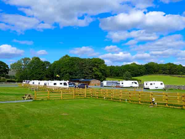 Electric grass touring pitch
