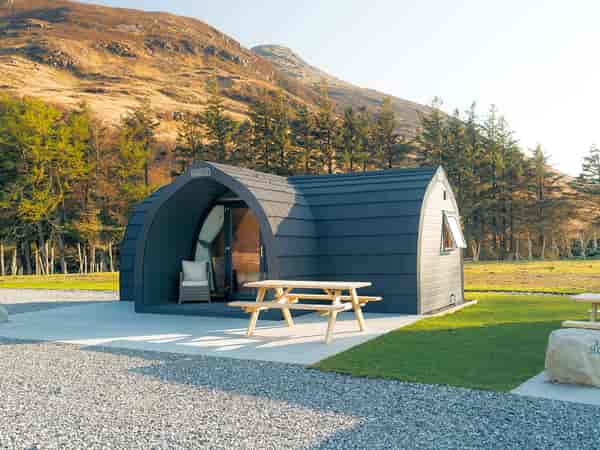 Tiree camping-pod (til 2 personer)