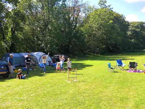 Meadow non-electric grass tent, trailer tent or campervan pitch