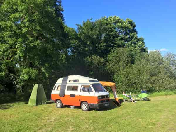 Festival unpowered grass tent site