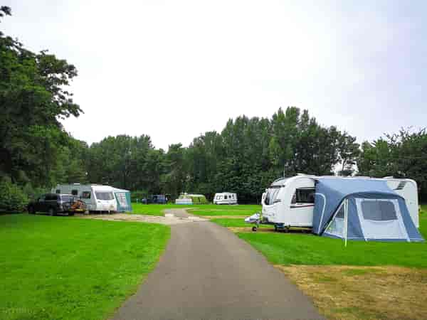 Electric hardstanding touring pitch