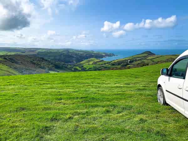 Non-electric grass campervan pitch