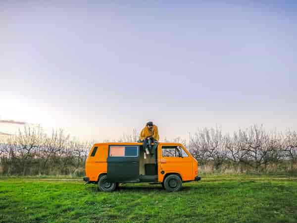 Non-electric grass touring pitch (wild)