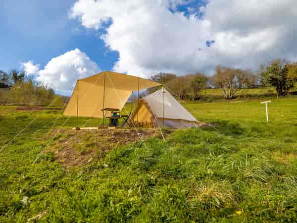 Zippy bell tent