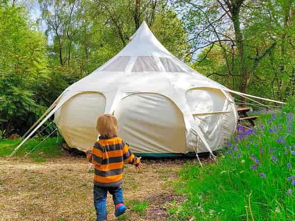 Snowdrop bell tent