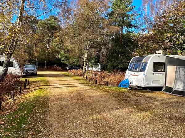 Electric hardstanding touring pitch