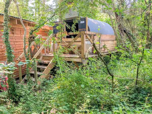 The Pig camping pod