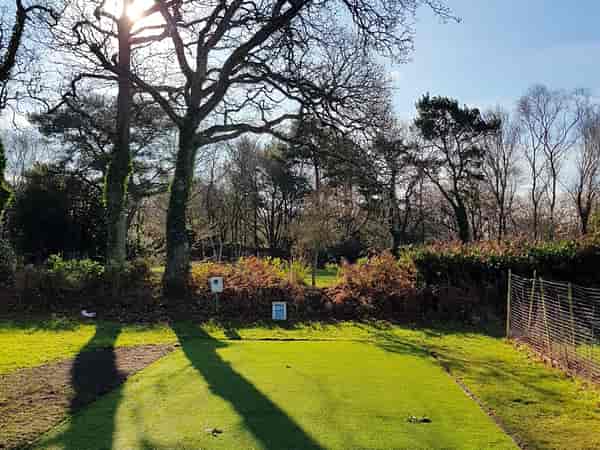 Astro Turf electric hardstanding and grass pitch (large)