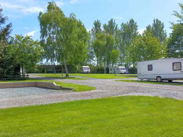 Camlad fully-serviced hardstanding touring caravan pitch