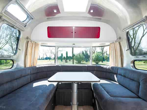 Airstream USA on-site touring caravan