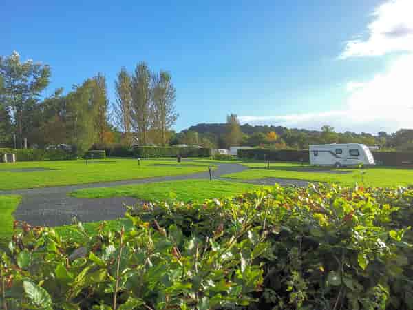 Meadow and Kerry fully-serviced hardstanding touring pitch