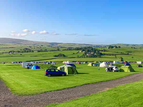 Non-electric grass tent or motorhome pitch