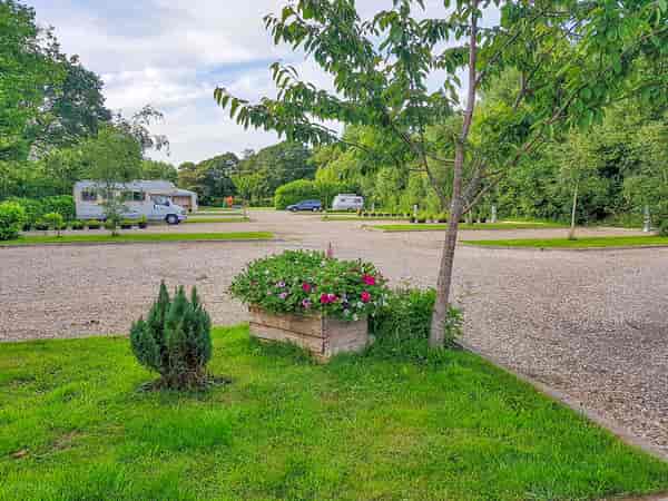 Electric hardstanding touring pitch