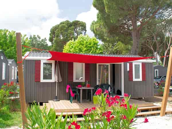 3 bedroom static caravan (sheltered balcony, eight person)