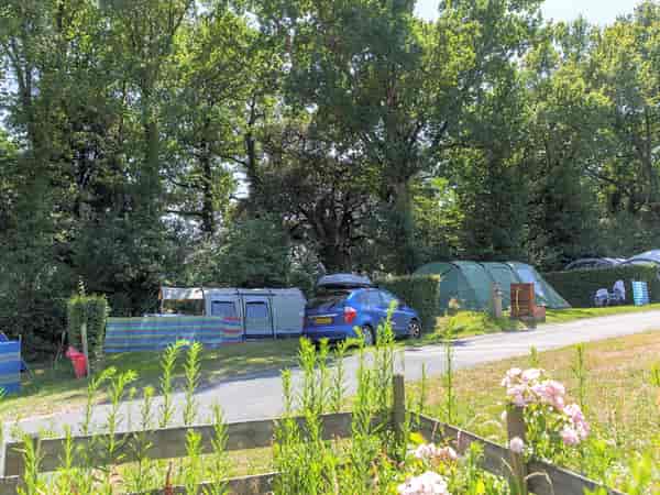 Non-electric grass tent or campervan pitch