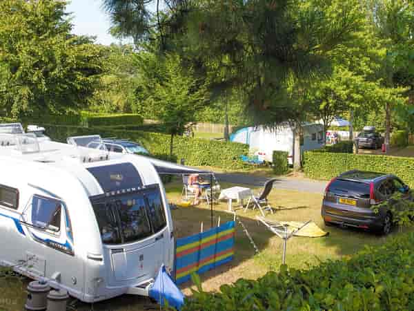 Electric grass pitch