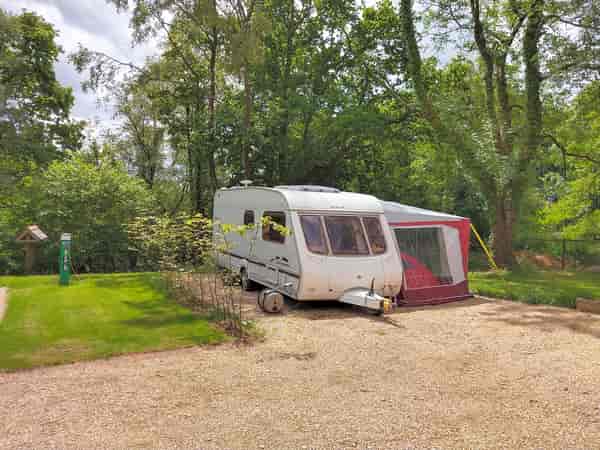 Electric hardstanding touring pitch