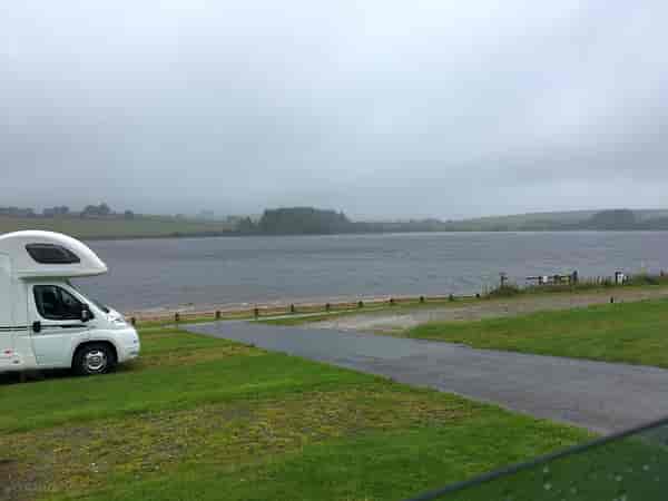 Non-electric hardstanding motorhome pitch