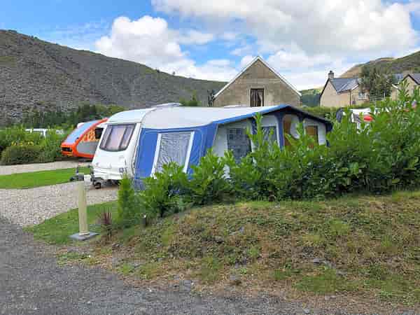 Powered gravel travel trailer site (large)